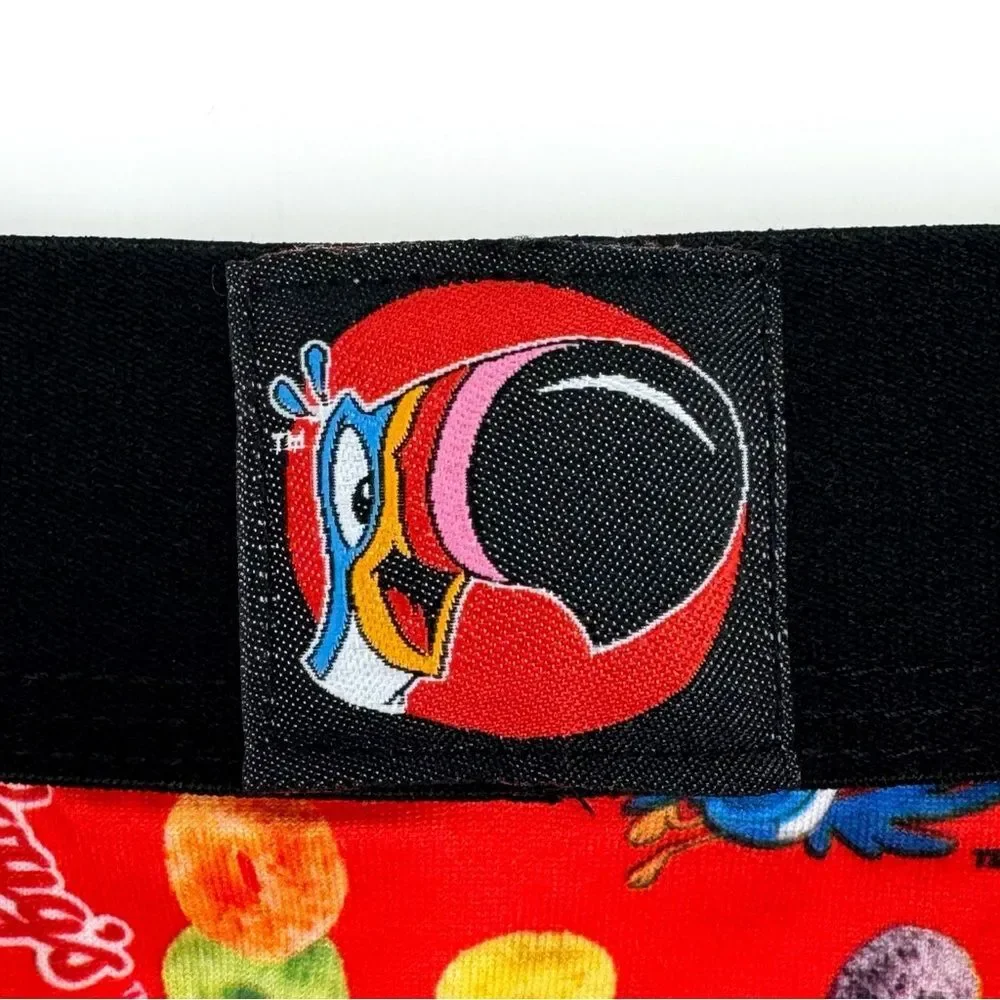 Froot Loops Cereal Crazy Boxer Briefs Mens Medium Underwear Novelty Gift Toucan